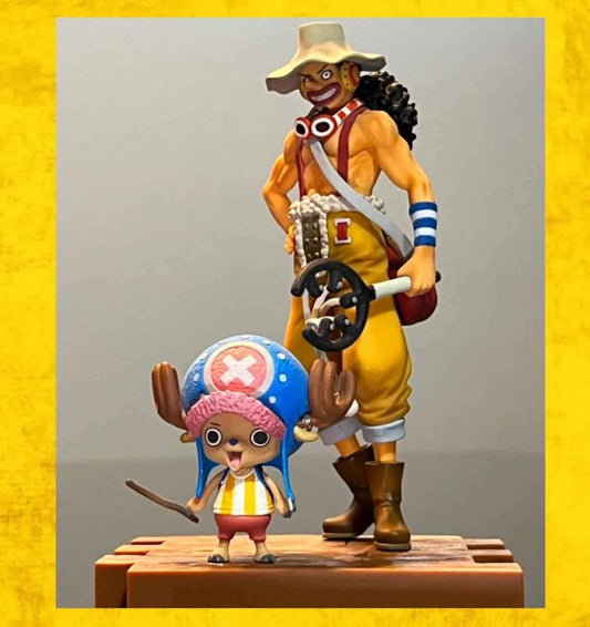 Figura Usopp y Chopper