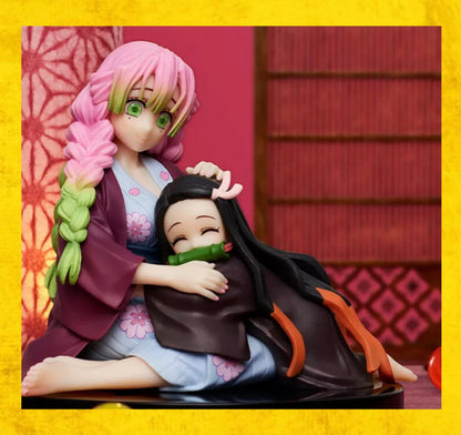 Figura Mitsuri & Nezuko