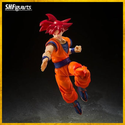 Figura Son Goku Super Saiyan God - S.H. Figuarts