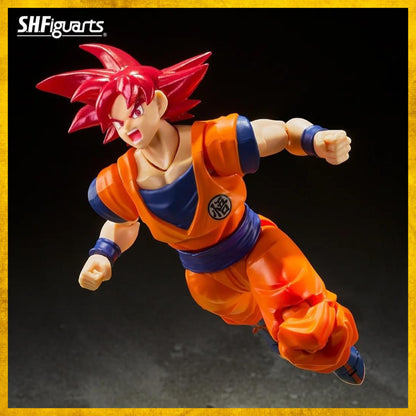 Figura Son Goku Super Saiyan God - S.H. Figuarts