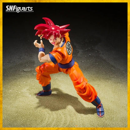 Figura Son Goku Super Saiyan God - S.H. Figuarts