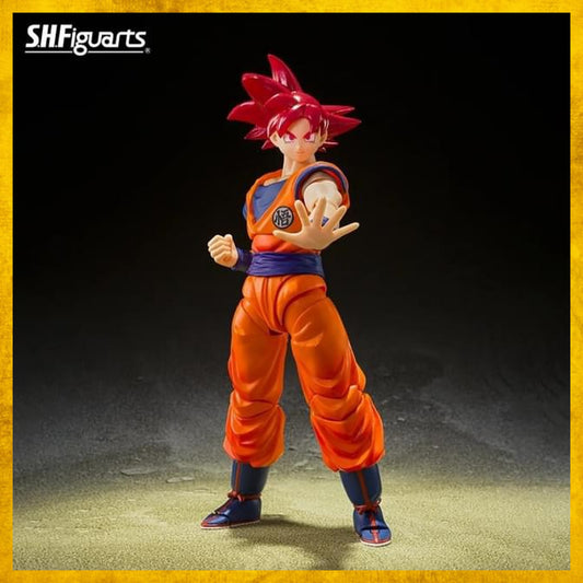 Figura Son Goku Super Saiyan God - S.H. Figuarts