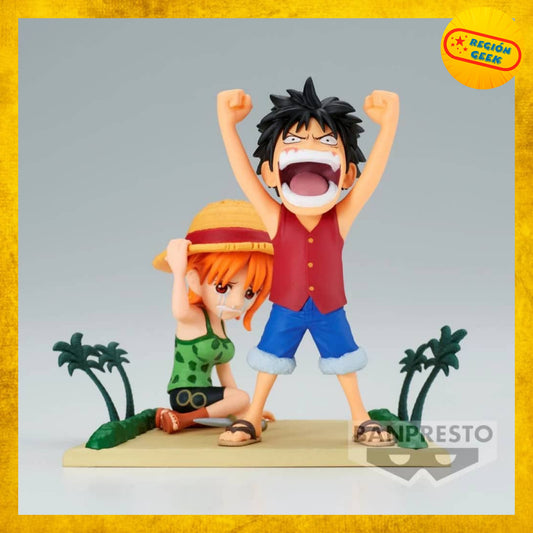 Figura Luffy y Nami - WCF
