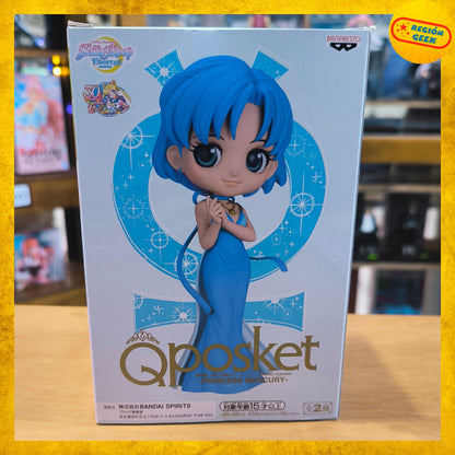 Figura Sailor Mercury - QPosket ver. A Princess 30th Anniversary