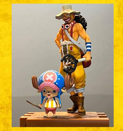 Figura Usopp y Chopper